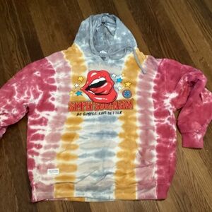 Simply Soythern tye dye hoodie ladies L